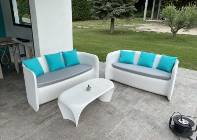 Réfection mobilier d'extérieur